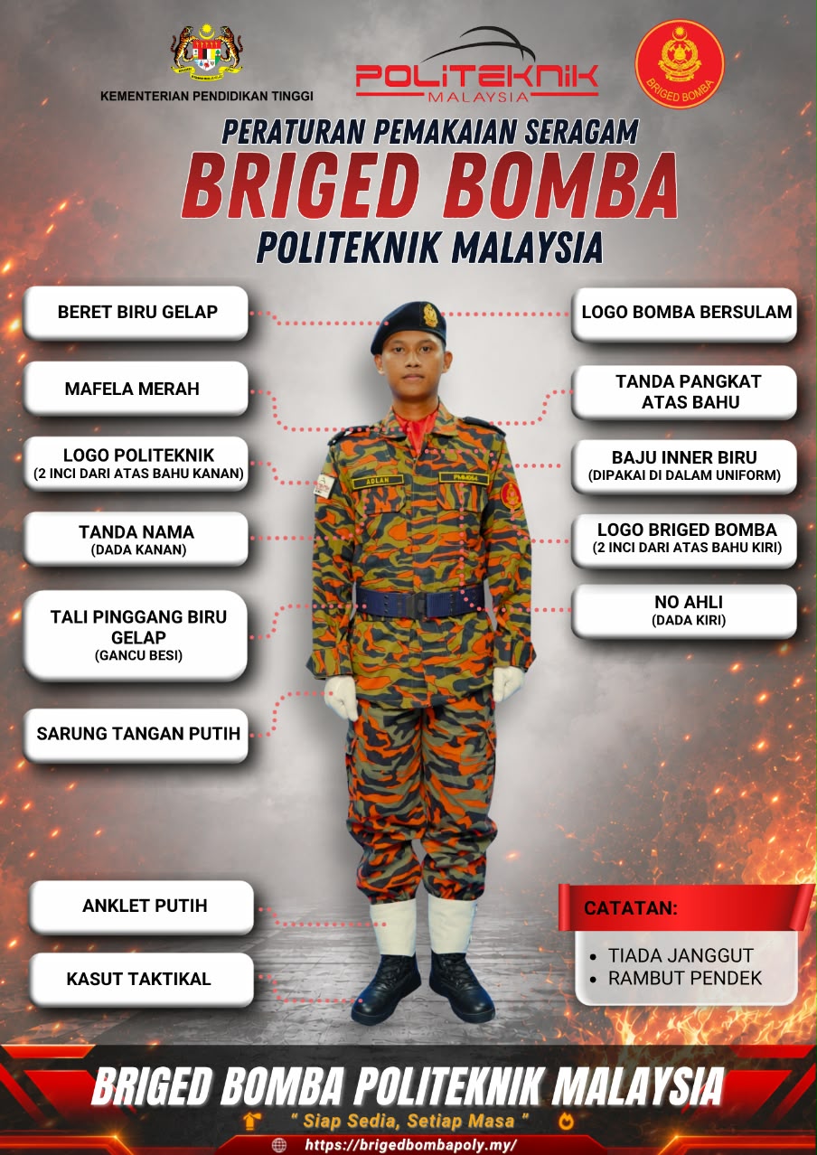 Peraturan Pemakaian Seragam - Lelaki